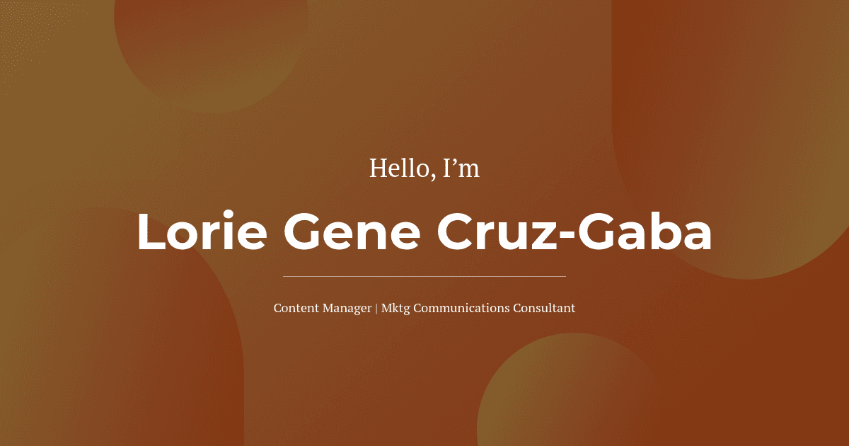 Lorie Gene Cruz Gaba