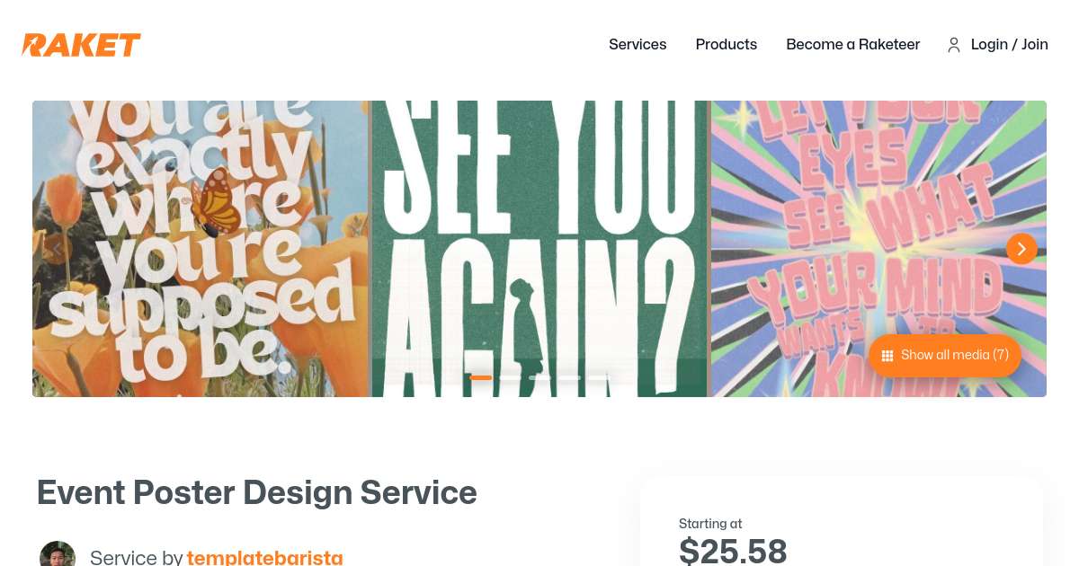 Event Poster Design Service by templatebarista - Raket.PH