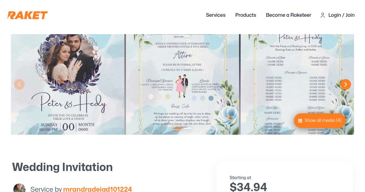 Wedding Invitation Paper Size 5