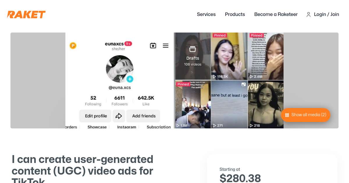 I Can Create User Generated Content Ugc Video Ads For Tiktok By