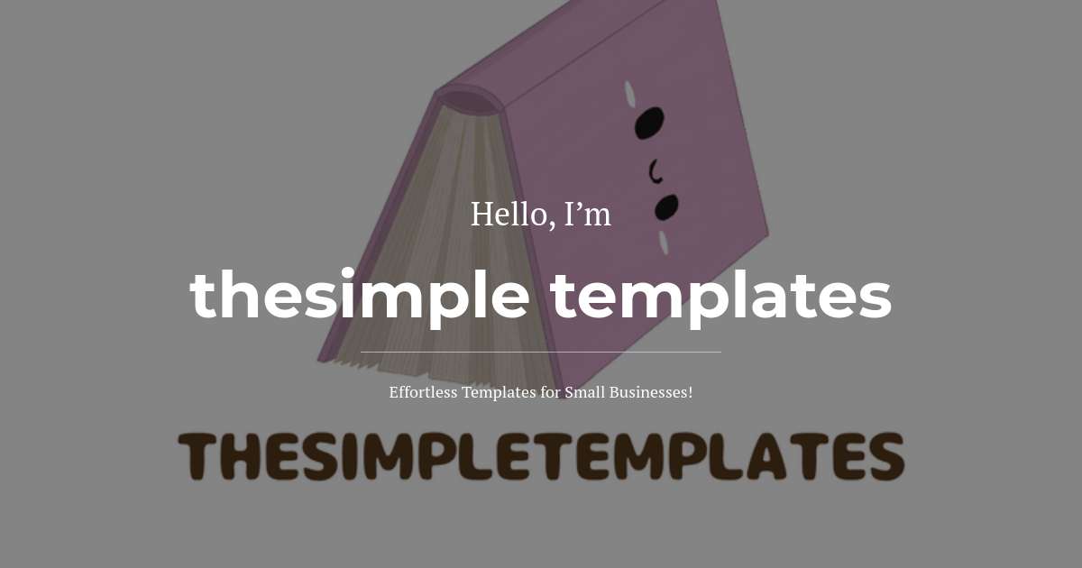 thesimple templates