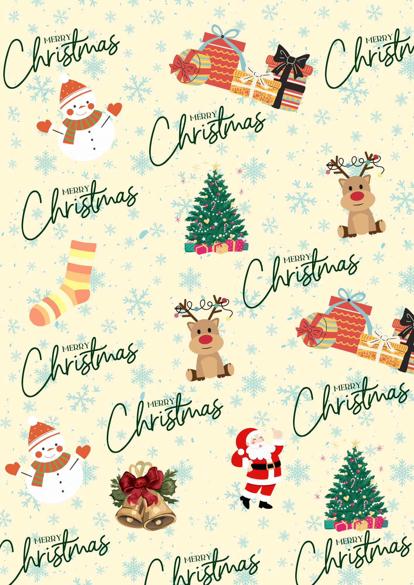 printable christmas gift wrap for kidsitablelove - raket.ph