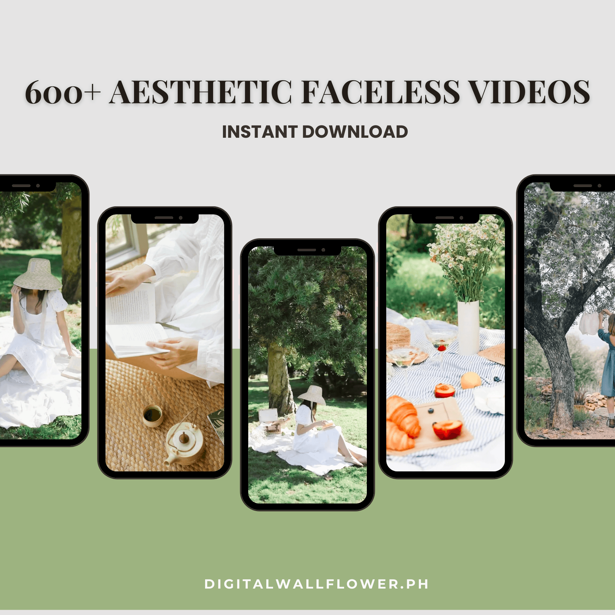 600+ Aesthetic Faceless Videos by digitalwallflower.ph - Raket.PH