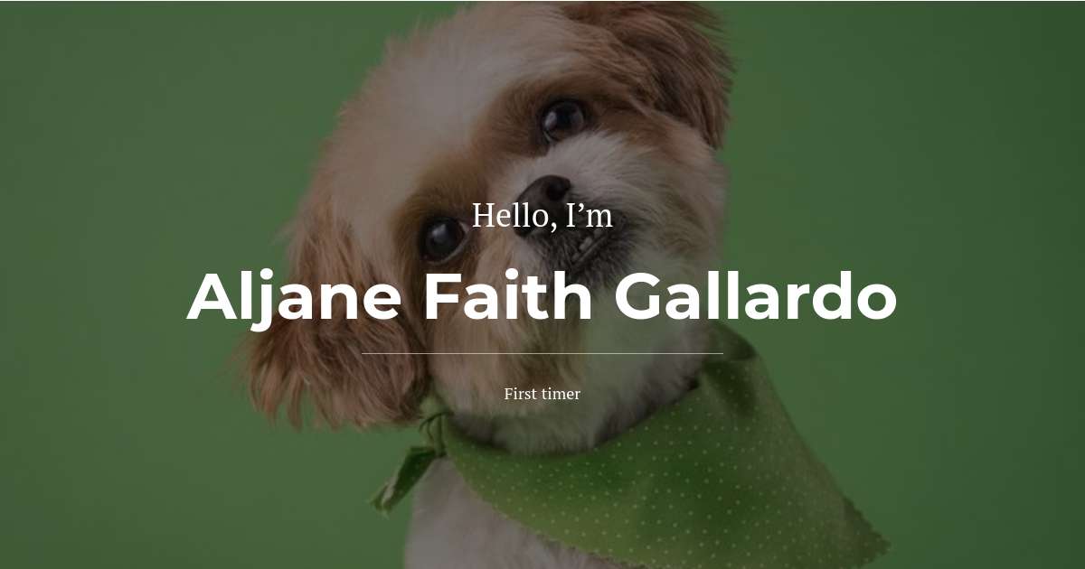 Aljane Faith Gallardo