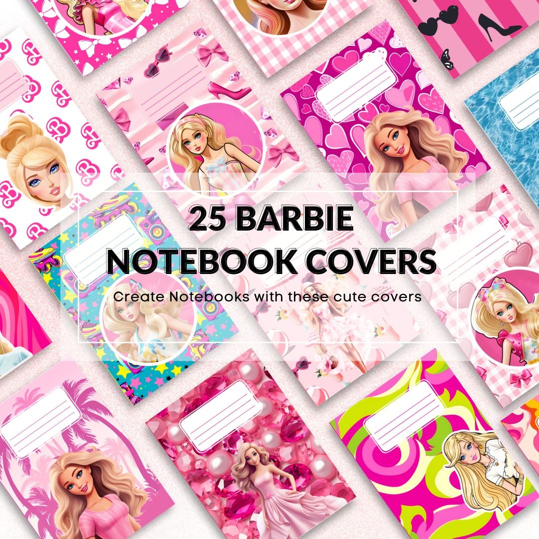 Barbie notebooks for school deals