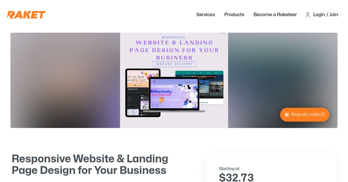 Responsive Website & Landing Page Design for Your Business by dssshop ...