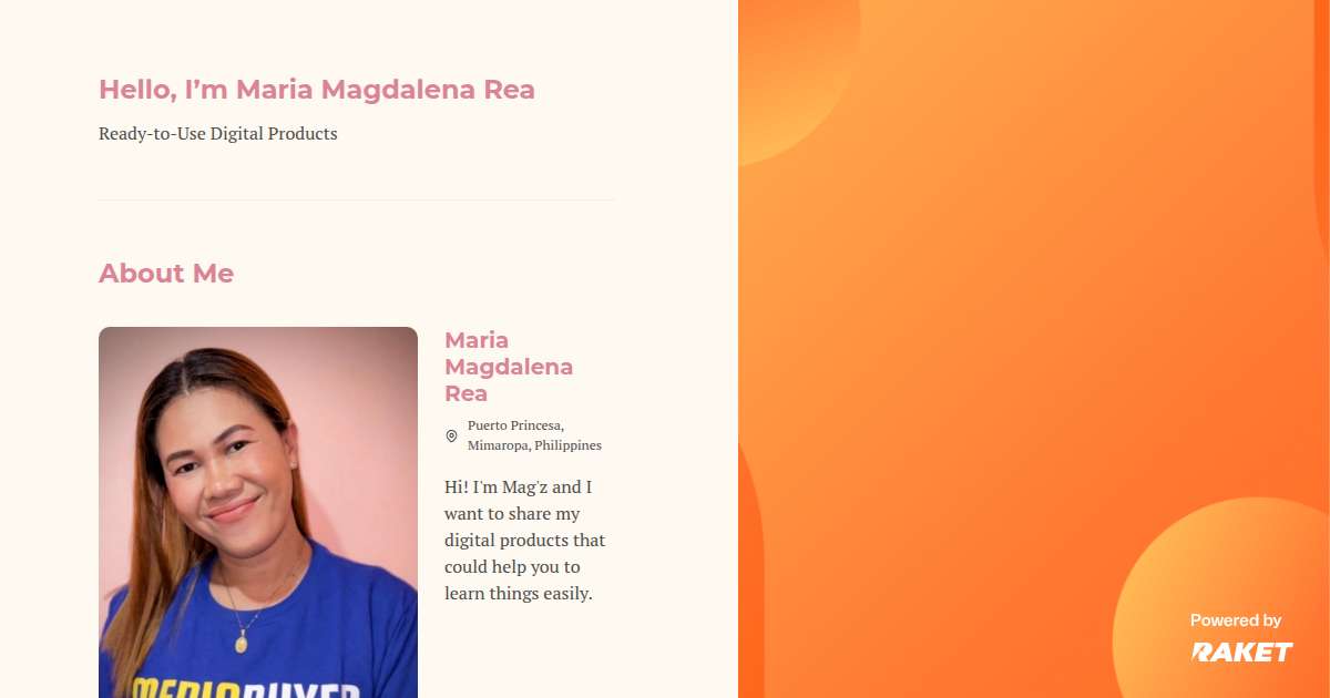 Mariea Rakes Maria Magdalena Rea
