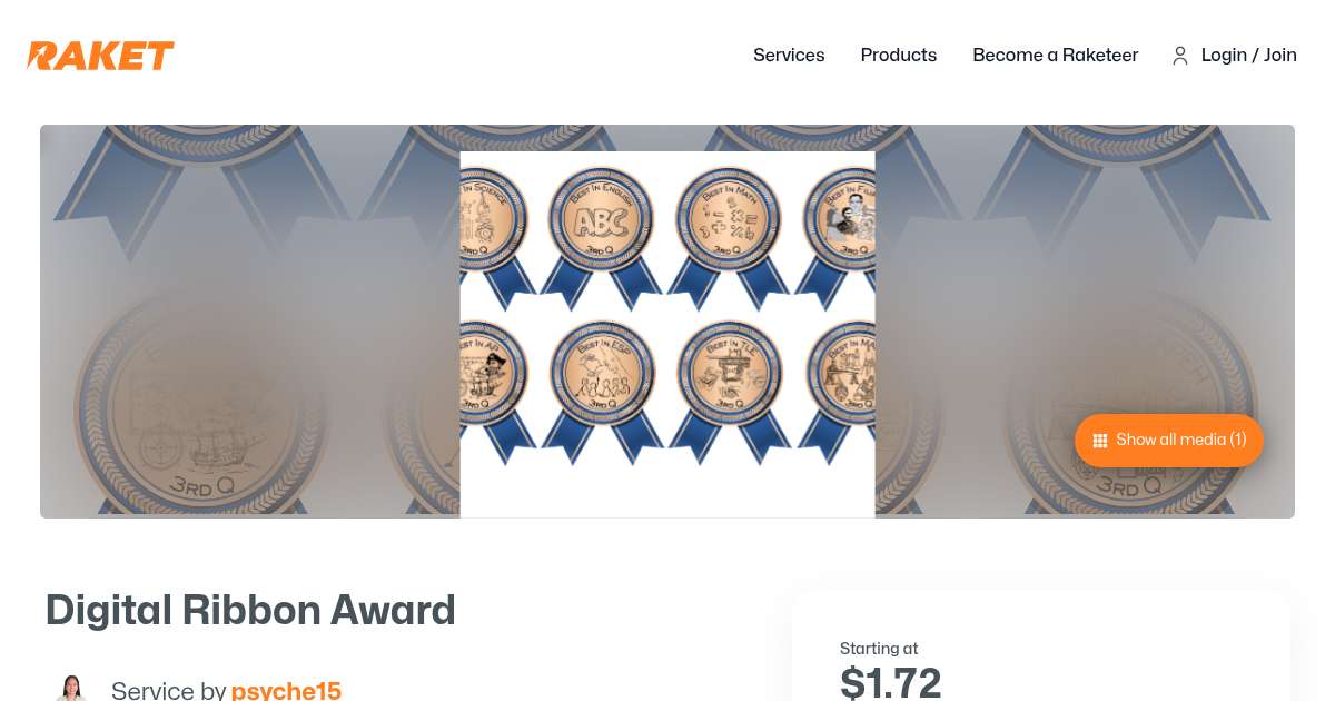 Global Digital Ribbons Digital Ribbon Award by psyche15 - Raket.PH