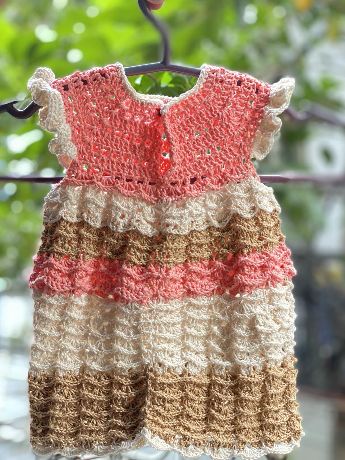 Crochet Dress For Baby Girl (0-5 months) by reginemorales - Raket.PH