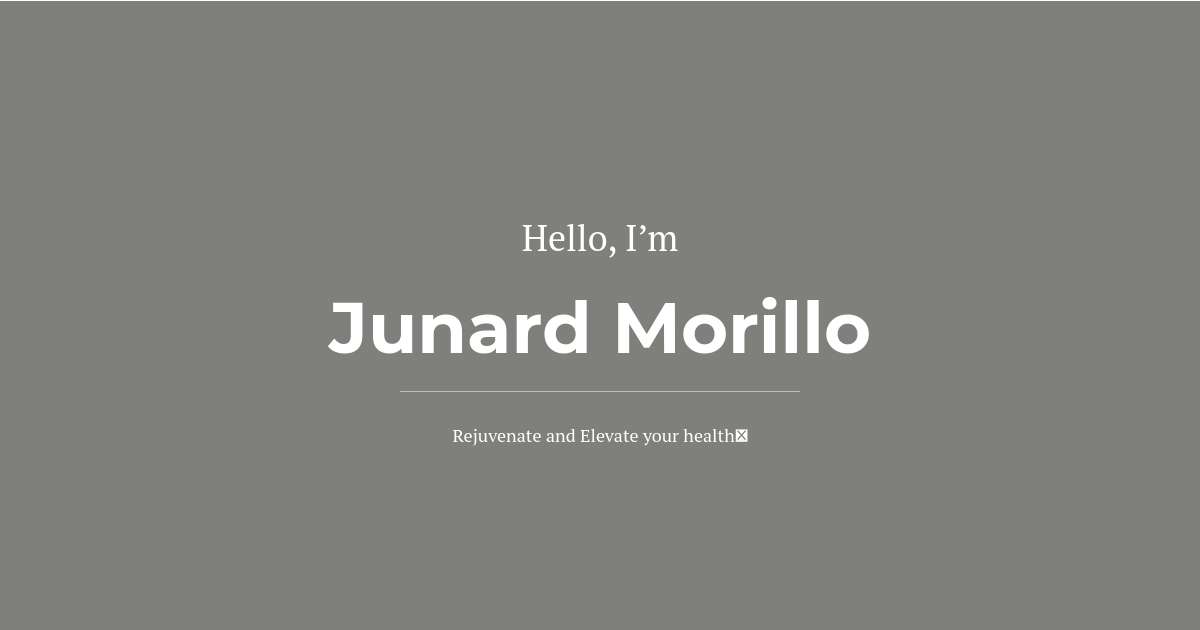 Junard Ruma Junard Morillo