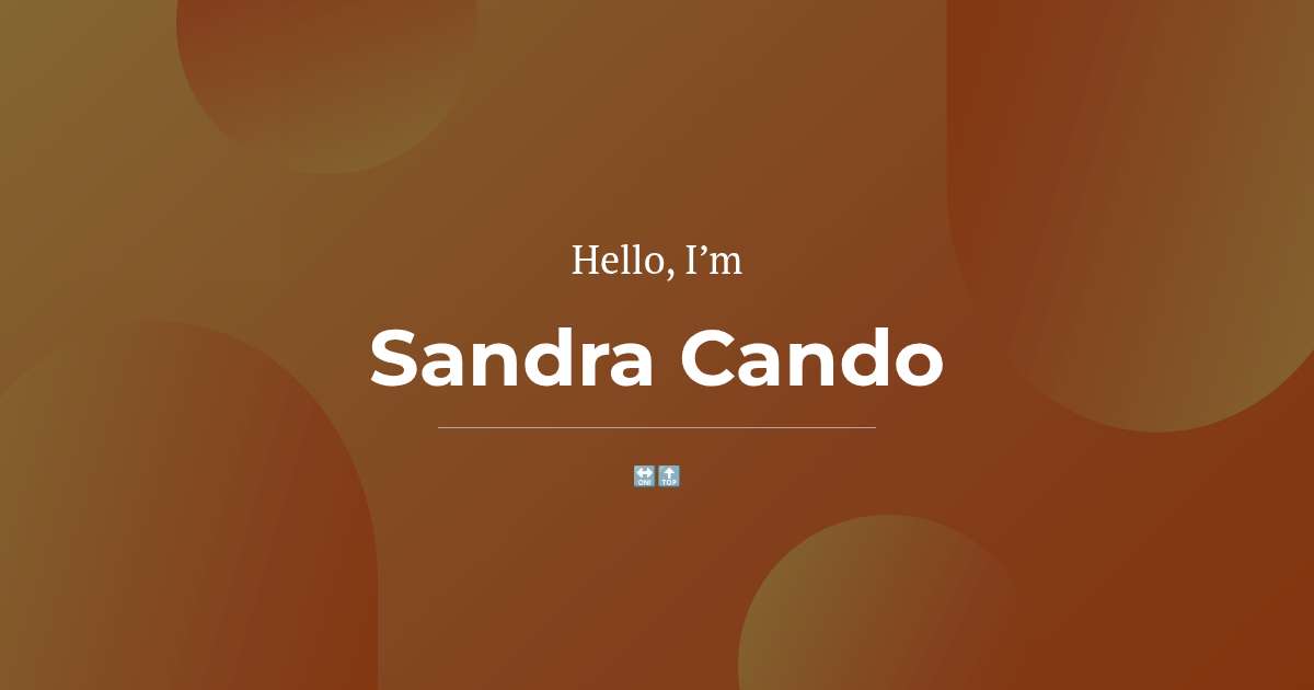 Sandra Cando