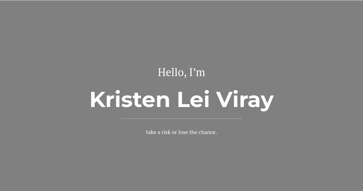 Kristen Lei Viray
