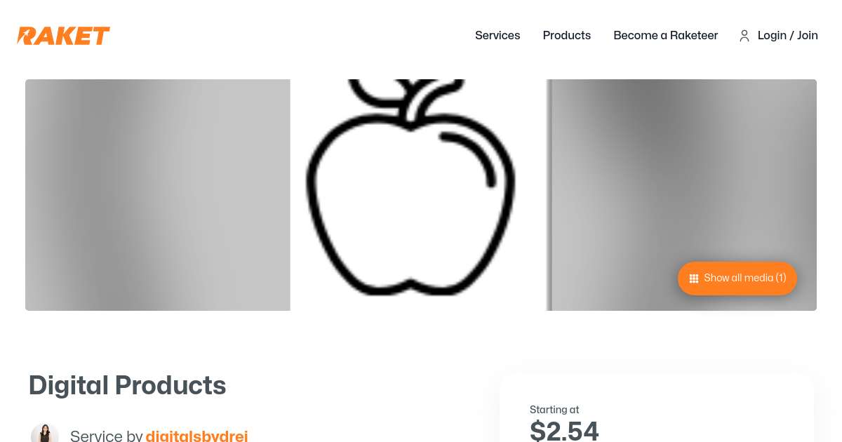 Digital Products By Digitalsbydrei Raket Ph