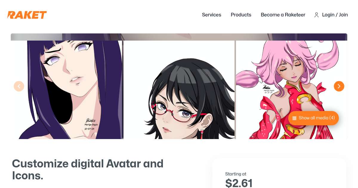 Customize digital Avatar and Icons. by merlyetemplates - Raket.PH