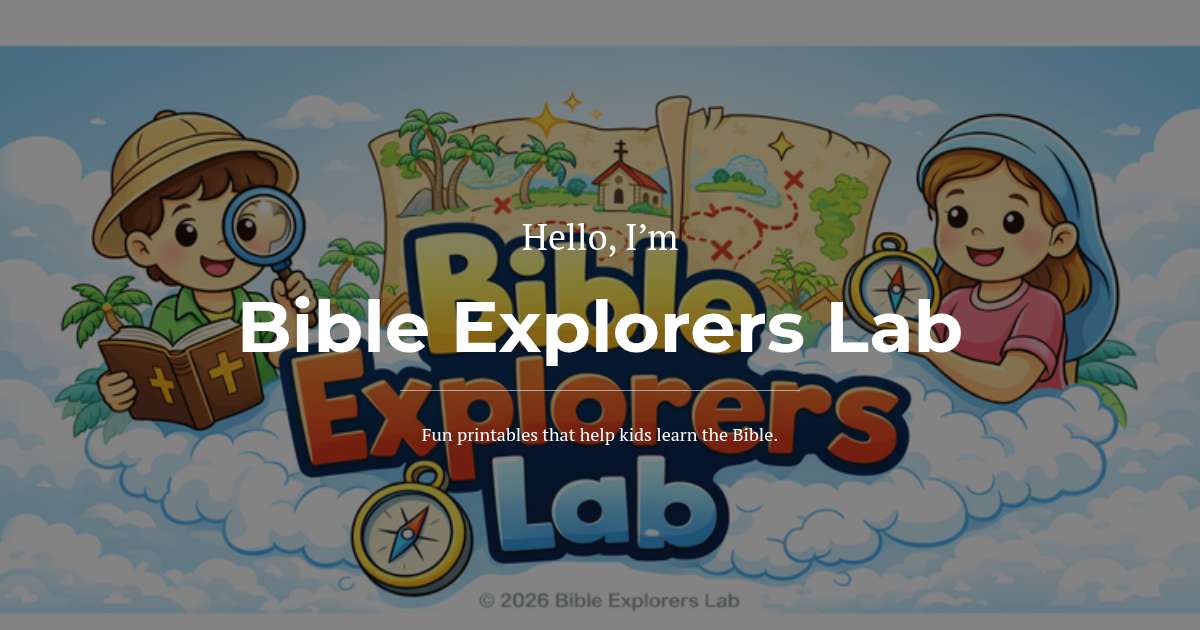 Scripture Labs Bible Explorers Lab