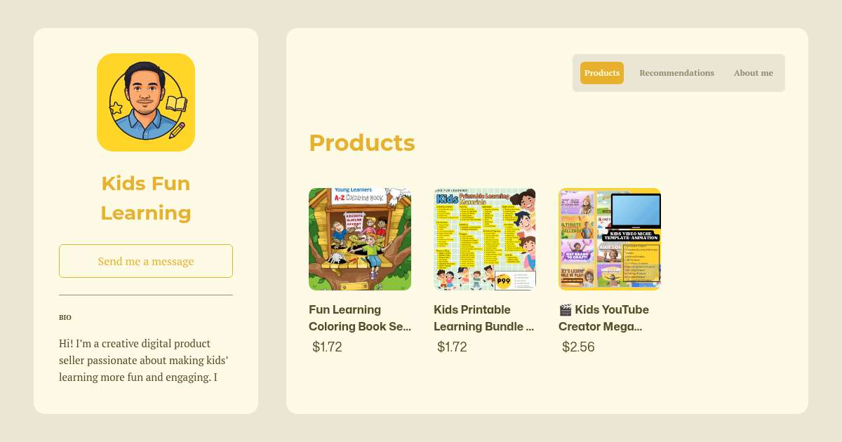 Kids Fun Learning