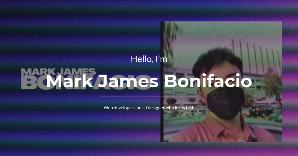 Mark James Bonifacio