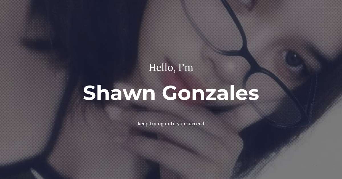 Shawn Rakes Shawn Gonzales