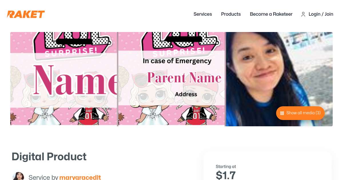 Digital Product By Marygracedlt Raket Ph