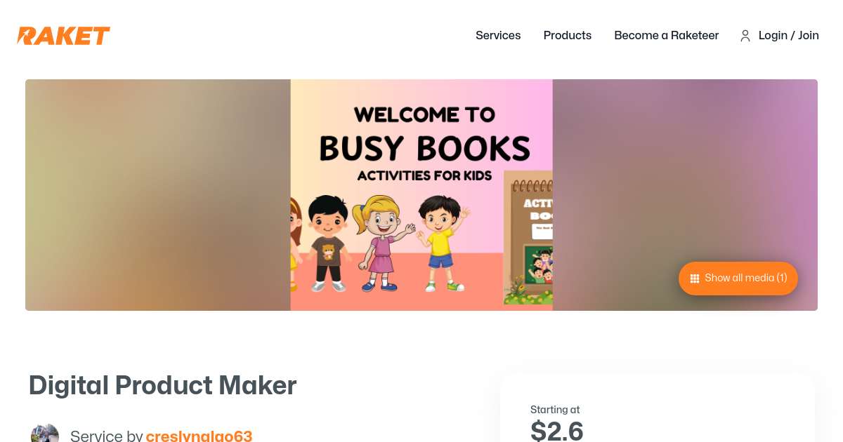 Digital Product Maker By Creslynalao63 Raket Ph