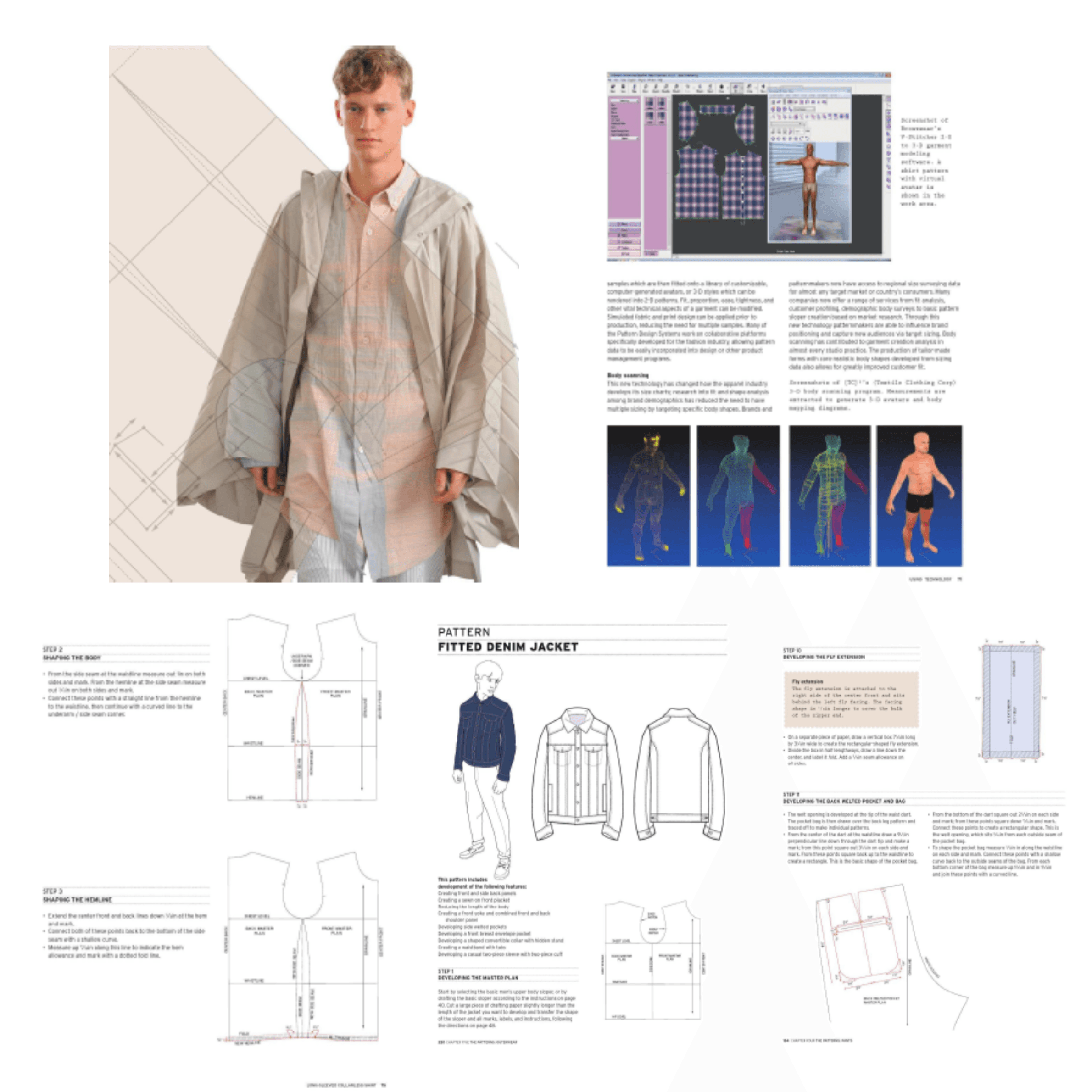eBook | Pattern Cutting for Menswear by Gareth Kershaw by