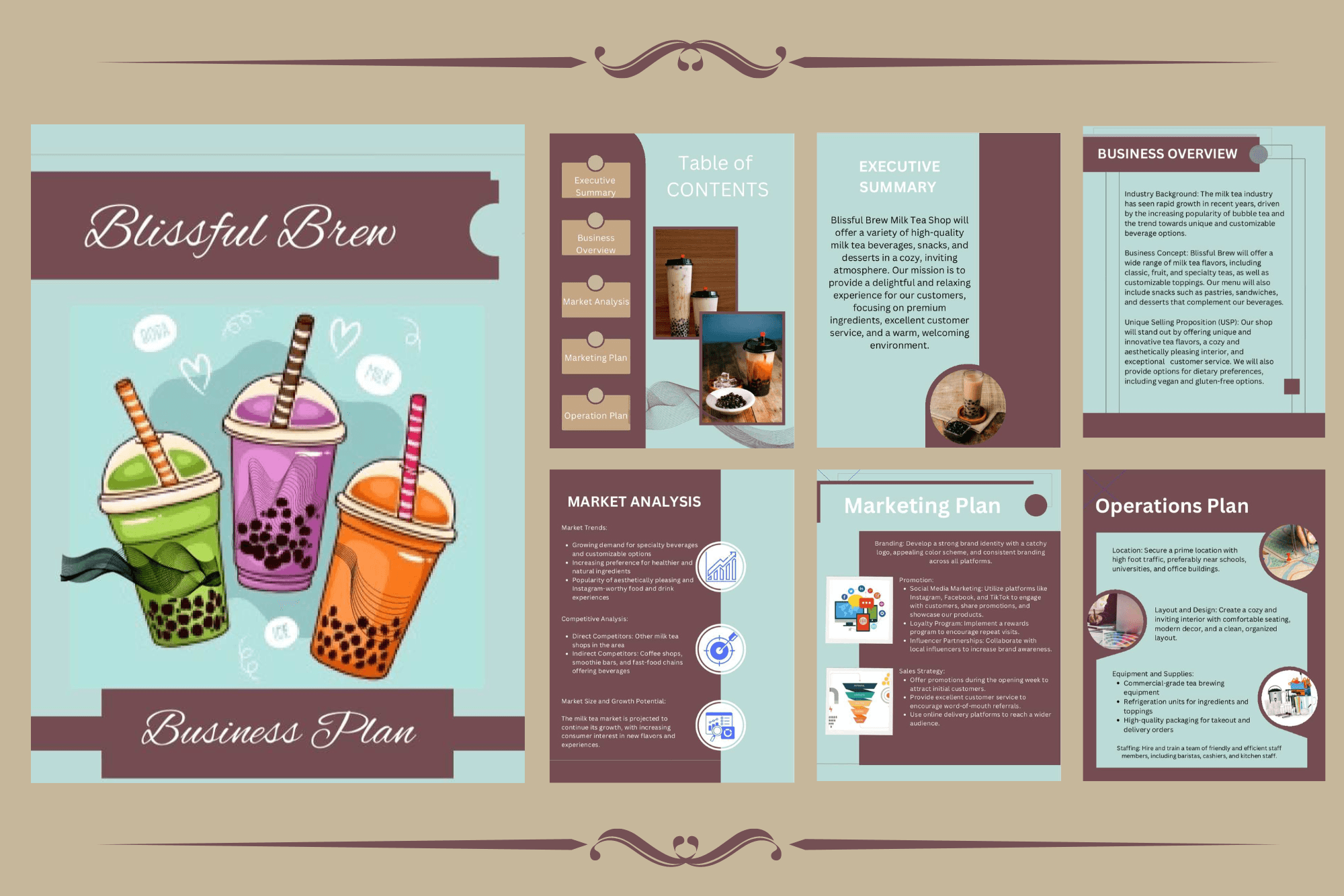 How to Write a Milk Tea Business and Marketing Plan