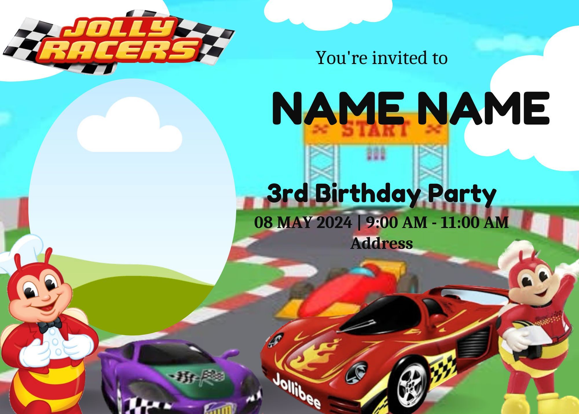 Jollibee Birthday Tarpaulin