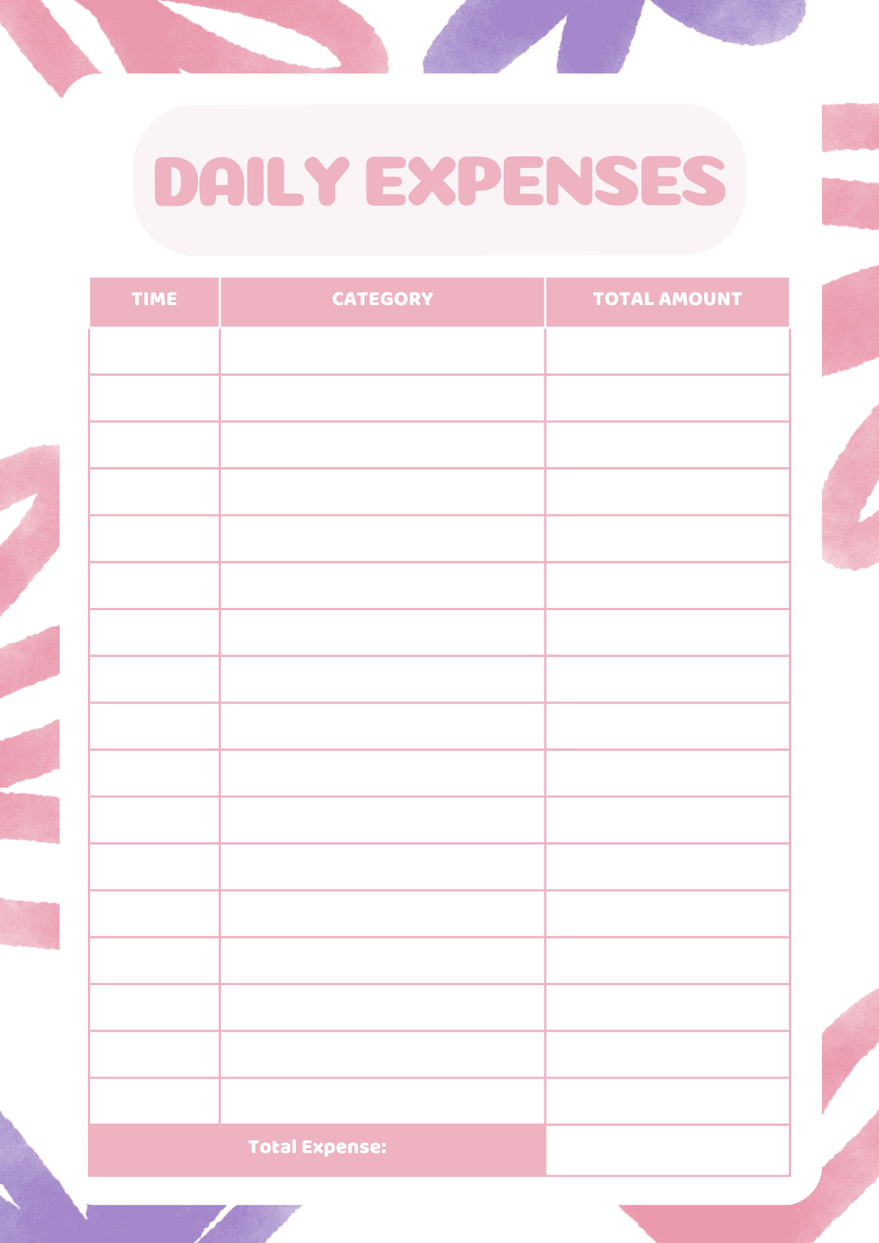 Daily Expense Tracker by andalalyra - Raket.PH