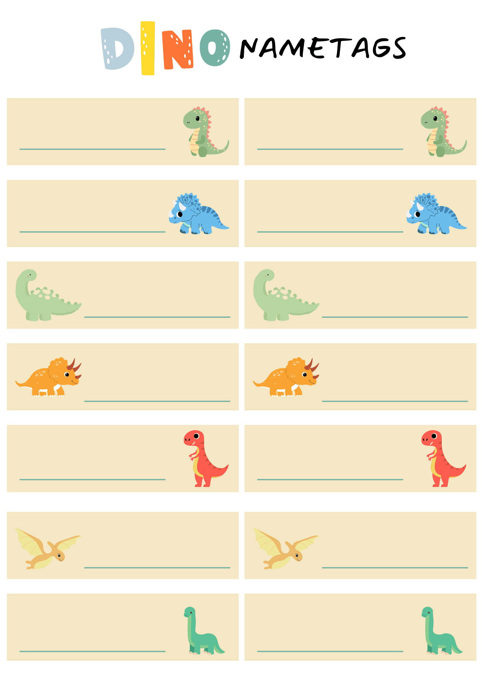 Dinosaur Themed Nametag (Printable) by anjelicaveenus - Raket.PH dinosaur-themed-nametag-printable-by-anjelicaveenus-raket-ph