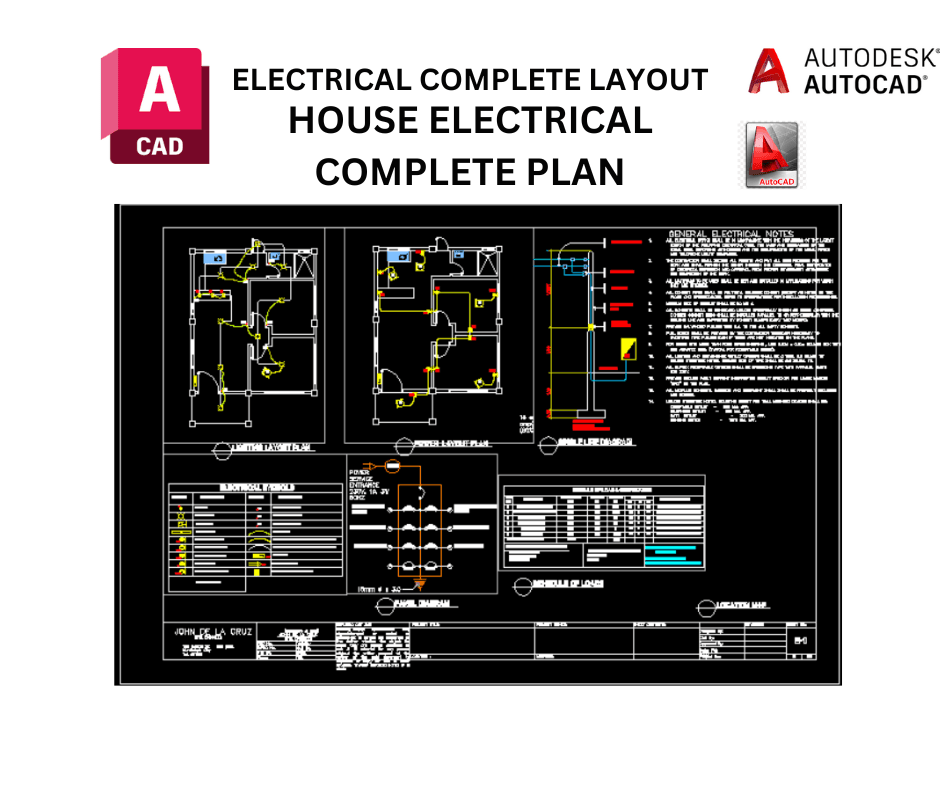 Electrical Floor Plan With Power Layout Details Dwg Autocad Drawing ...