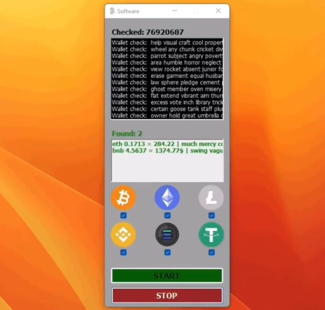 Crypto Currency wallet seeker software, Lets find lost and forgotten crypto  wallet by tripplesautomotives - Raket.PH