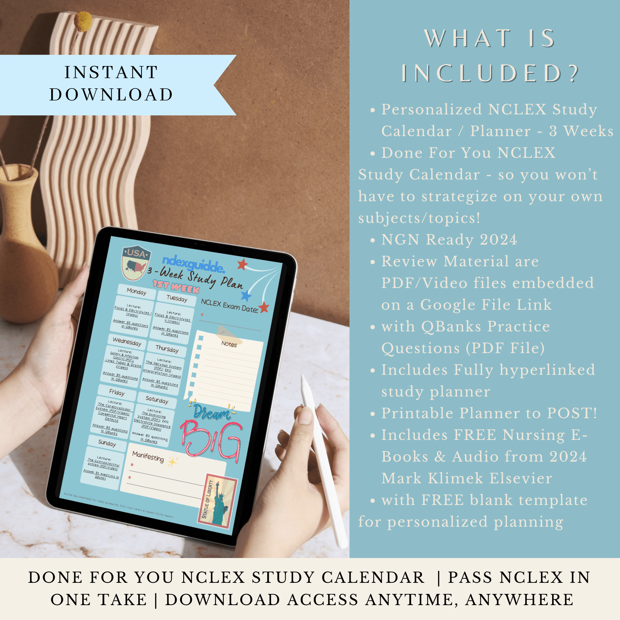 nclex-3-weeks-study-planner-with-attached-content-reviewers-qbanks-blue-pastel-version-by-nursemarowth-raket-ph