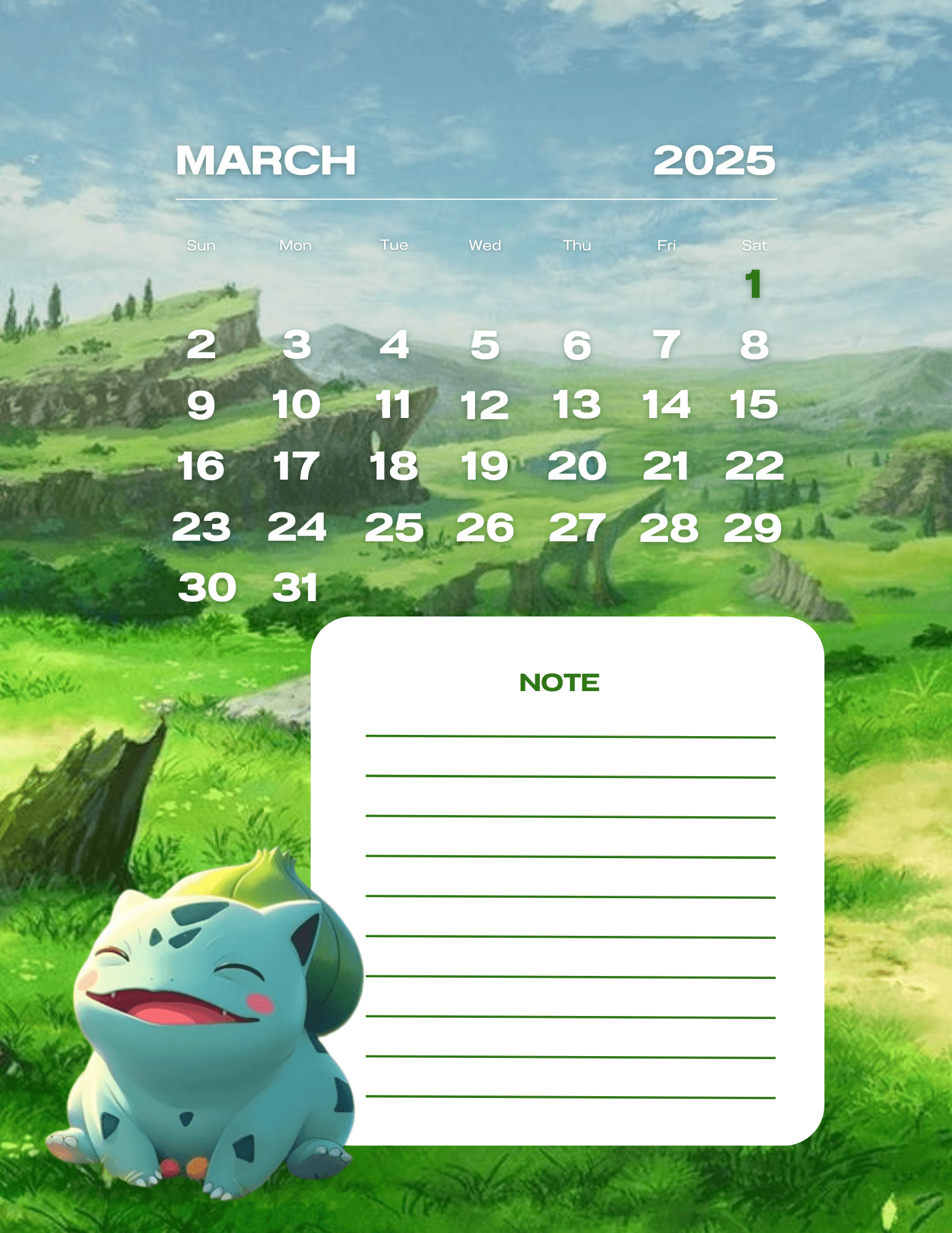 Pokemon theme 2025 calendar by jericoreinespallardo - Raket.PH pokemon-theme-2025-calendar-by-jericoreinespallardo-raket-ph
