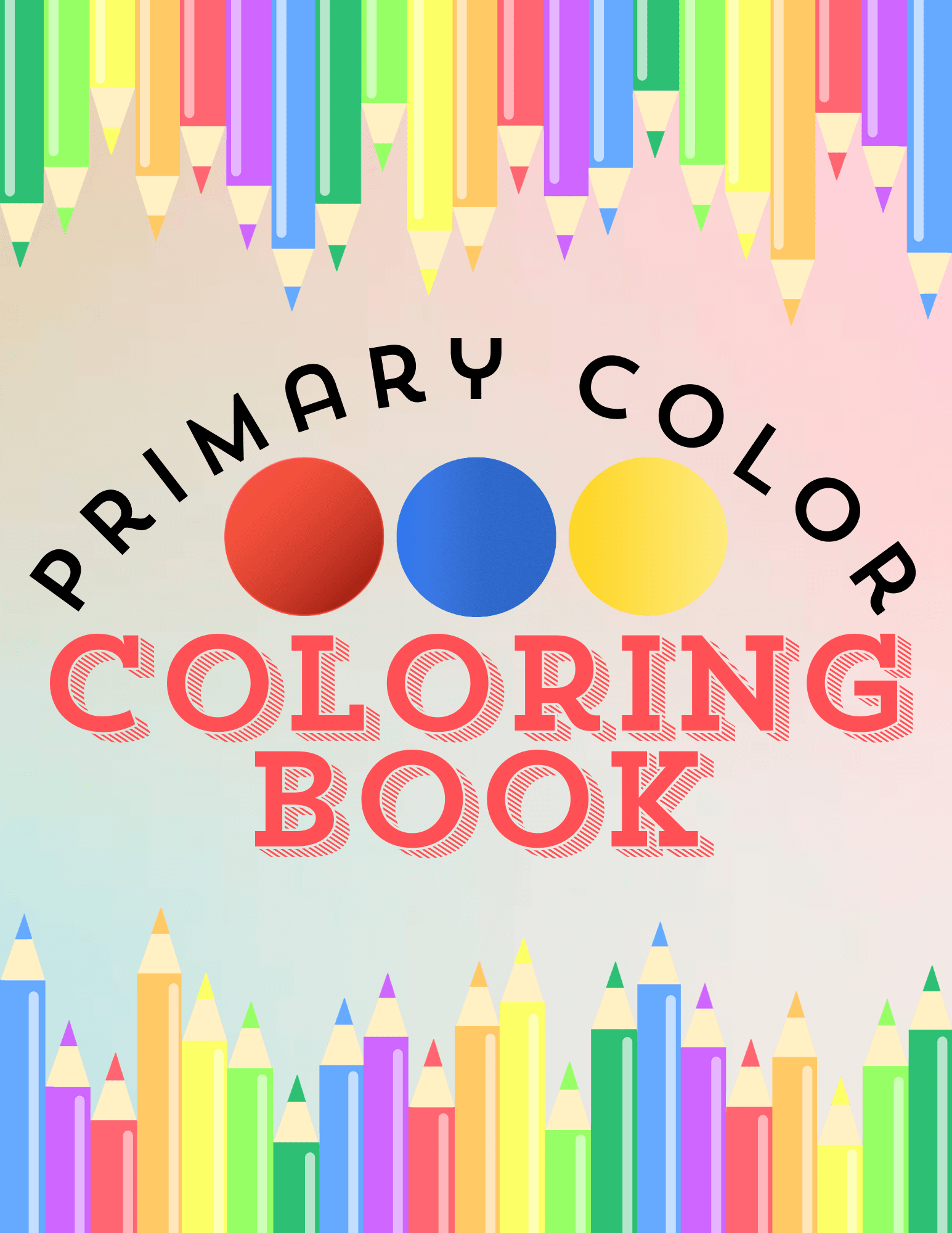 Primary Colors For Kids Kids Coloring Activity For Primary Colors