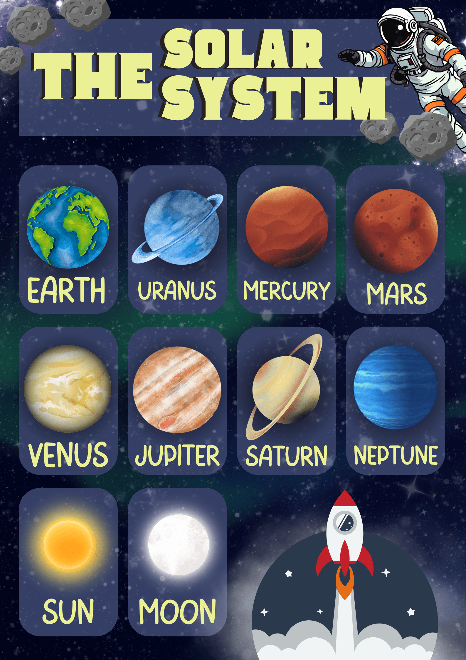 Space Decorations 30 Pcs Solar System Whirls Outer Space Hanging...