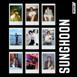 Ready-to-Print ENHYPEN SUNGHOON Polaroid Photos by carmelacreates