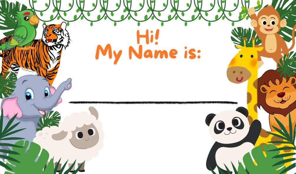 ready-to-print-safari-adventure-name-tags-for-kids-by-jackikong-raket-ph for Safari Name Tags Free Printable Ready to Print: Safari Adventure Name Tags for Kids by jackikong - Raket.PH for Safari Name Tags Free Printable