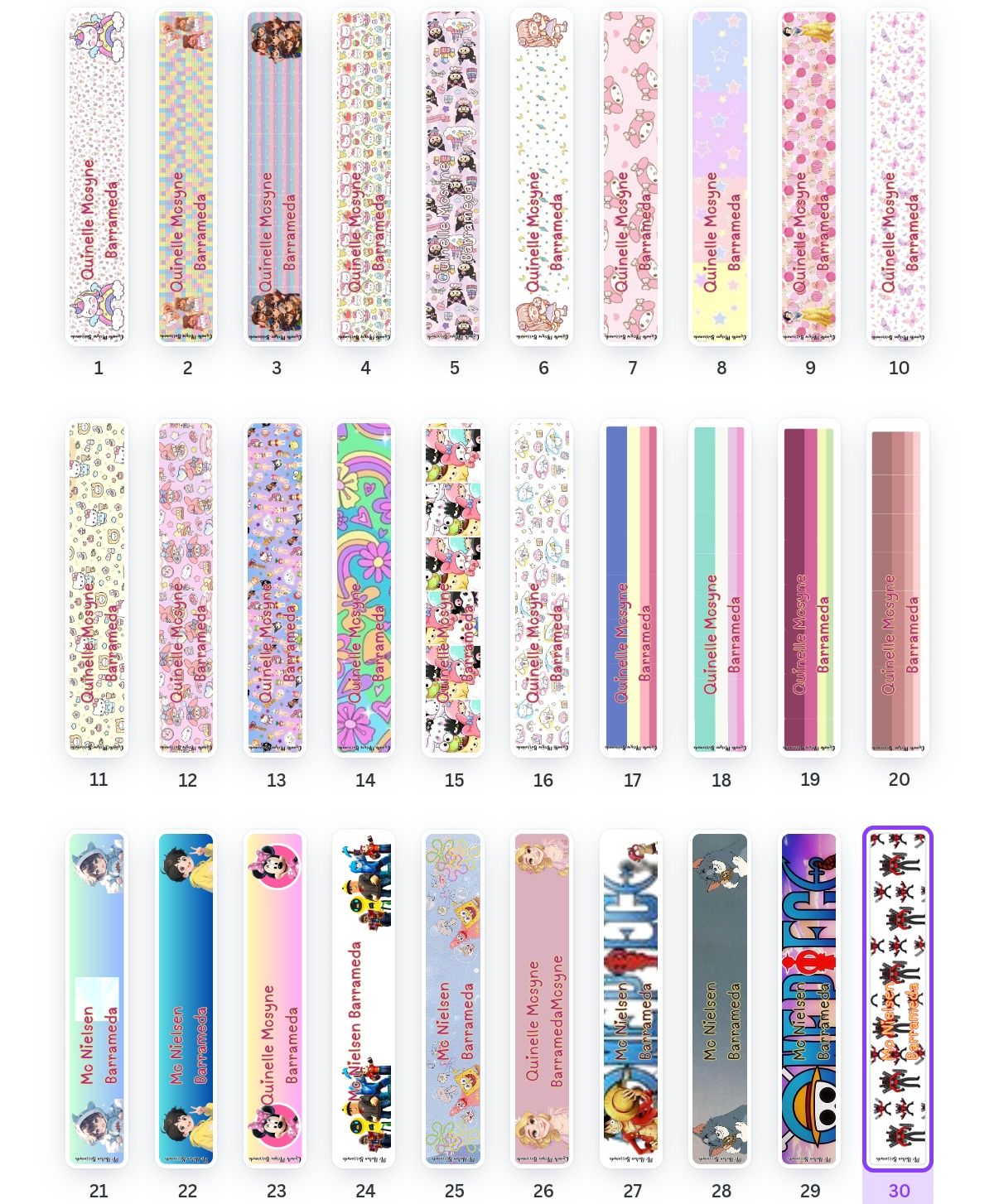 Pencil Name Label by mcxdesigns - Raket.PH for Free Printable Pencil Name Tags