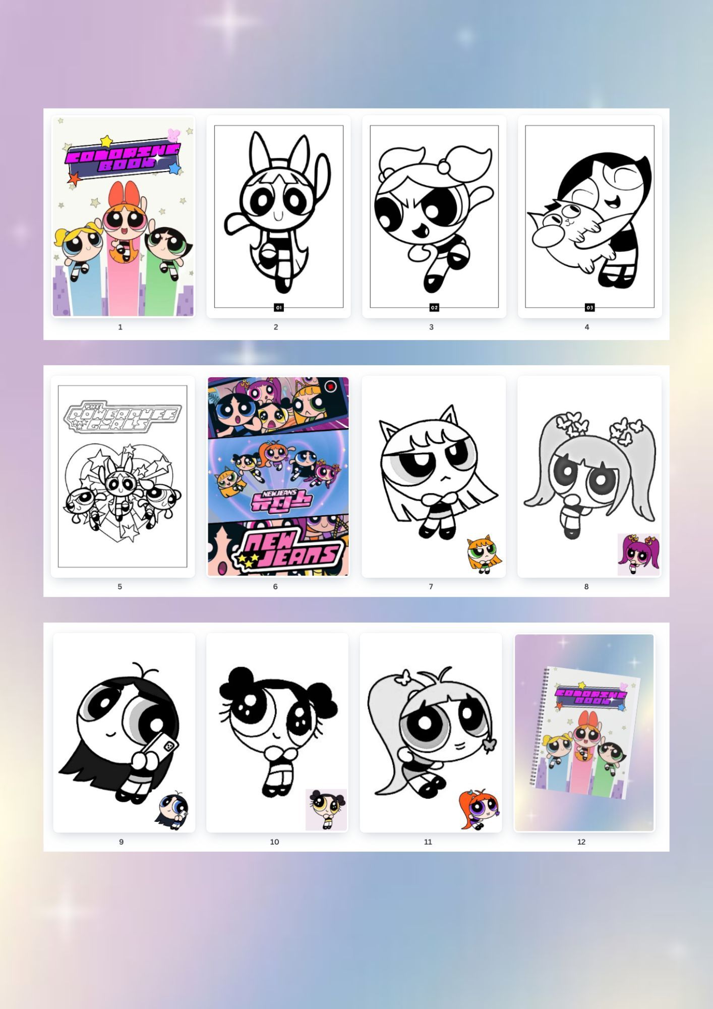 Powerpuff Girls Coloring Sheet Powerpuff Girls Giechelen En Lachen Om