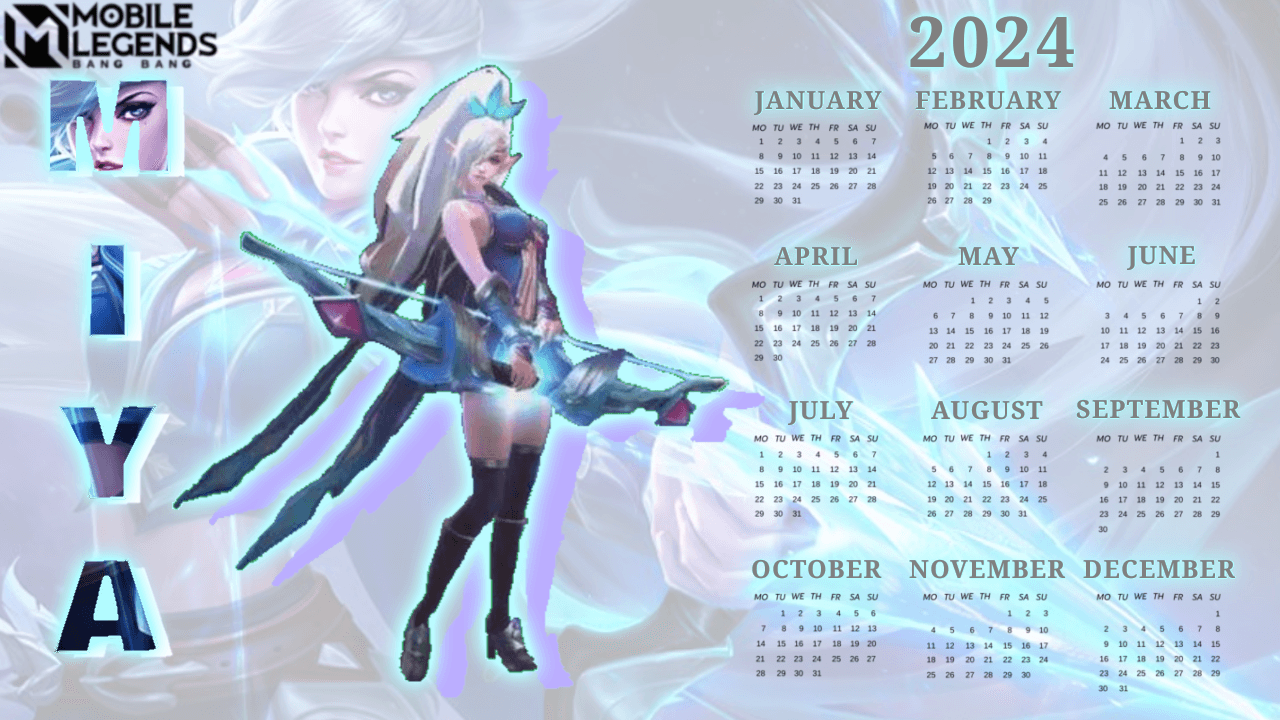 Mobile Legends: Bang Bang | Calendar Miya by vicadrianne - Raket.PH