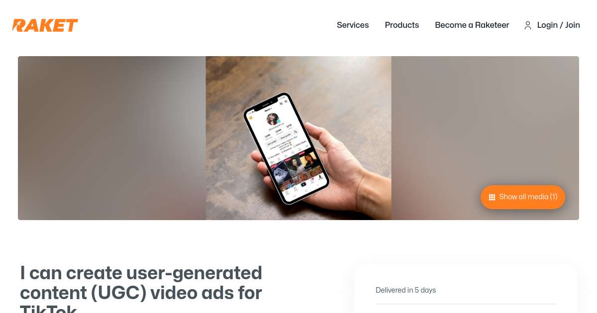 TikTok Ads featuring user-generated content from creators