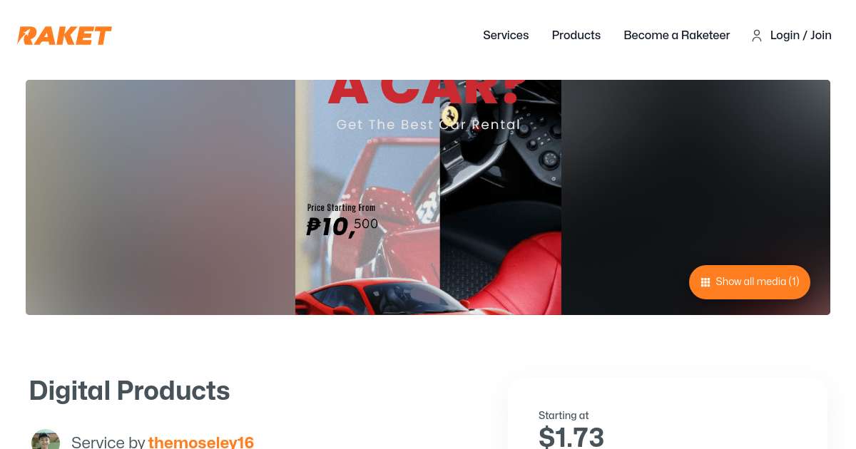 Digital Products By Themoseley16 Raket Ph