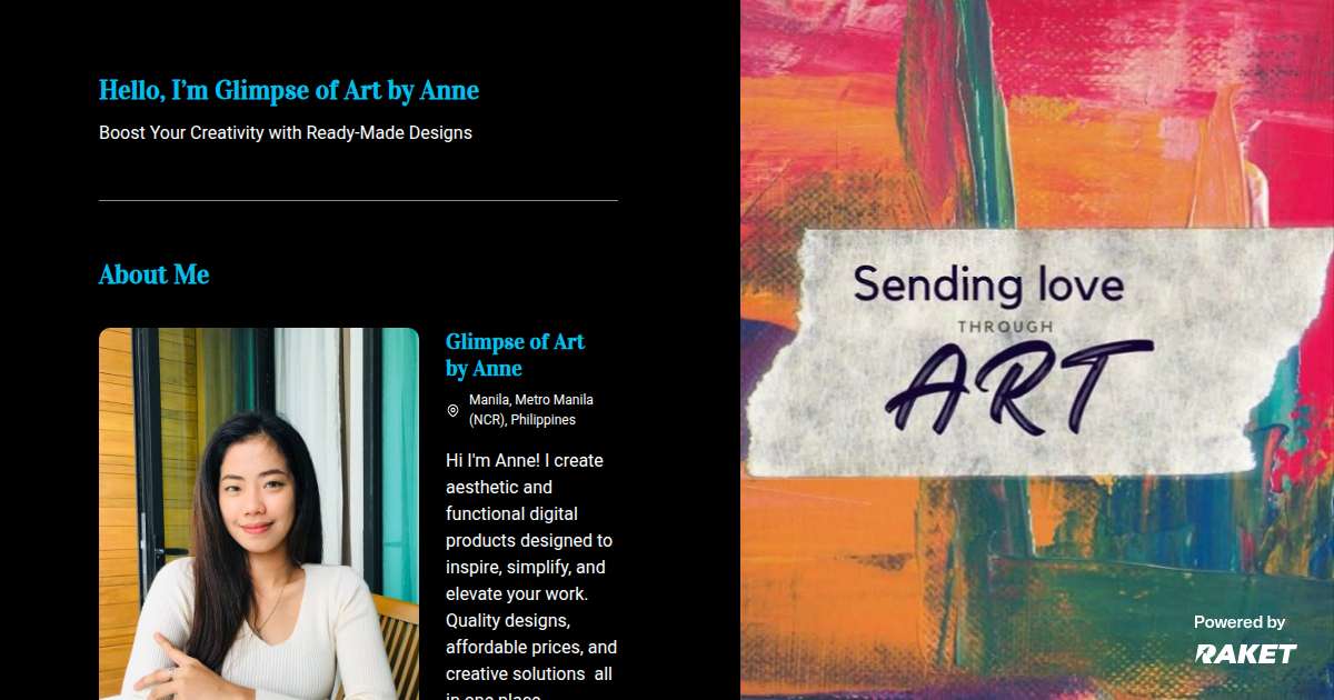 Anne Rydberg Artist Glimpse of Art by Anne