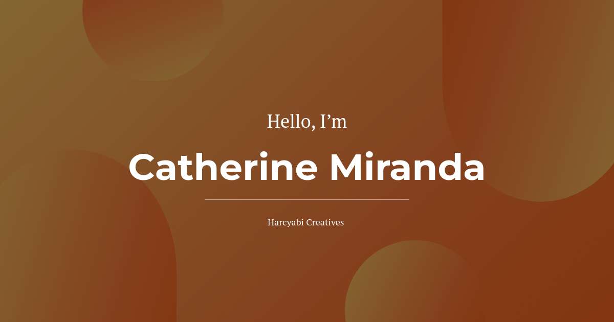 Catherine Miranda