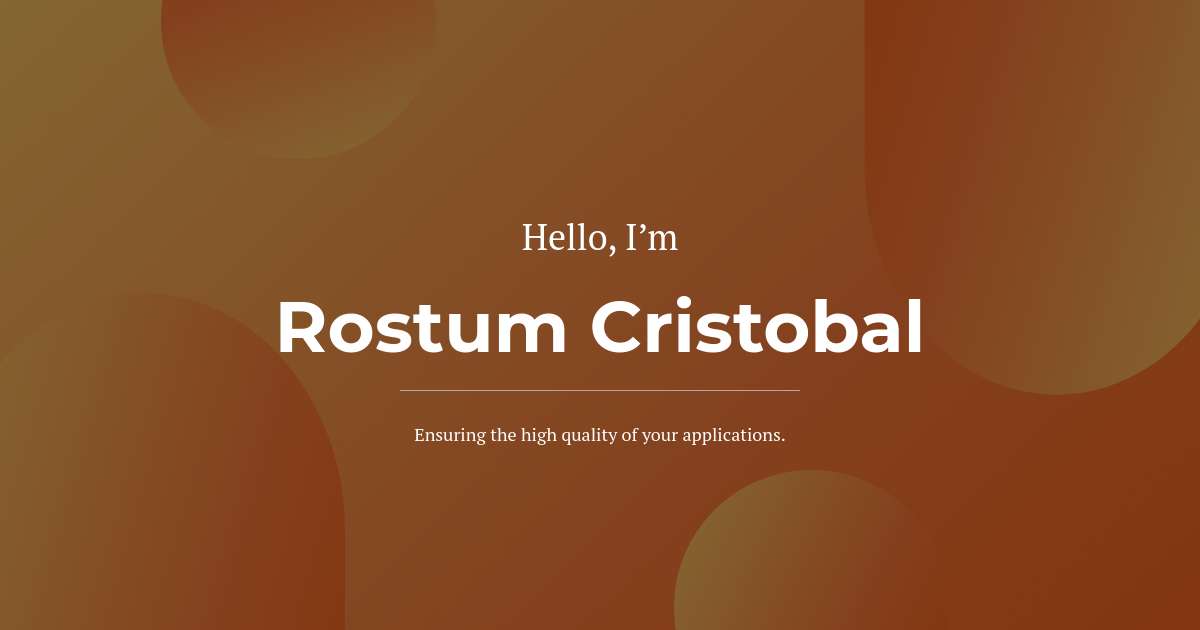 Rostum Cristobal