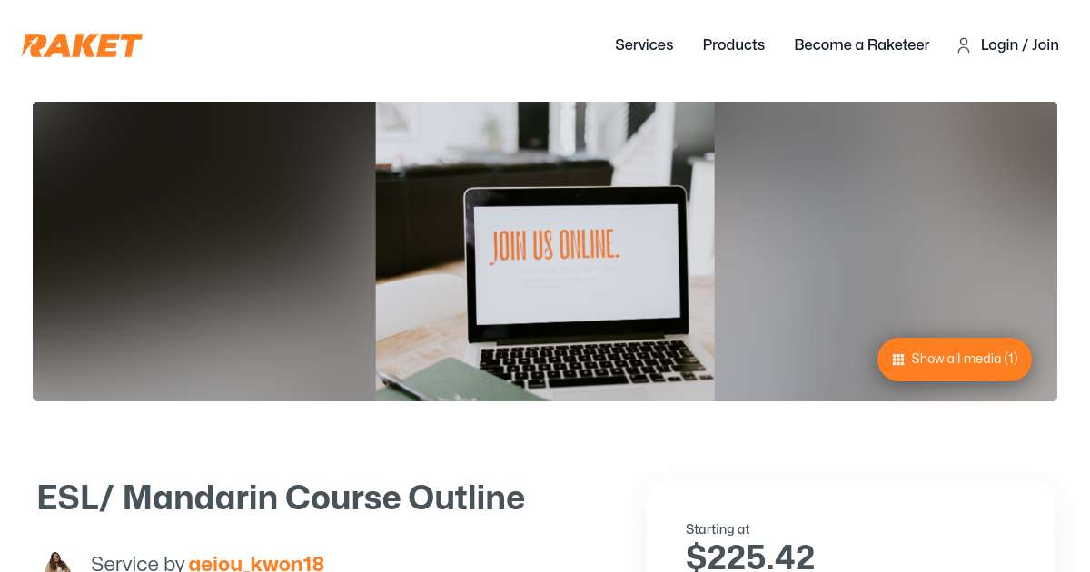 ESL/ Mandarin Course Outline by aeiou kwon18 Raket PH ESL/ Mandarin Course Outline by aeiou kwon18 Raket PH