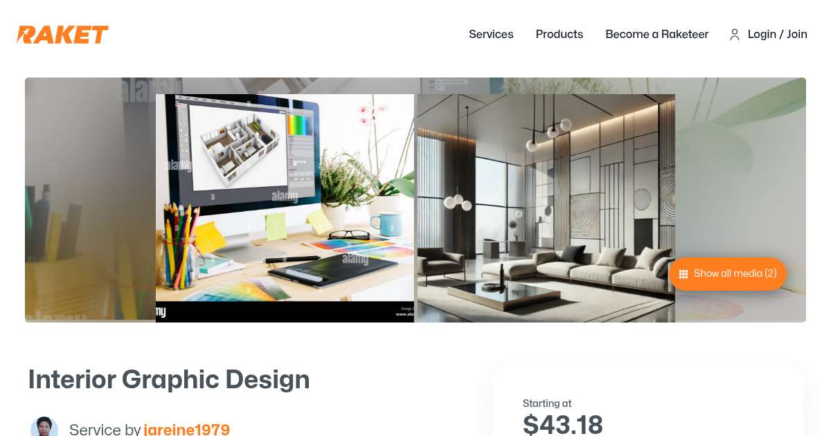 Interjer Graphics Interior Graphic Design by jareine1979 - Raket.PH