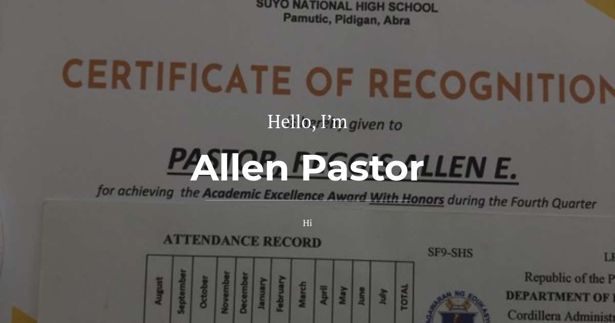 Allen Pastor