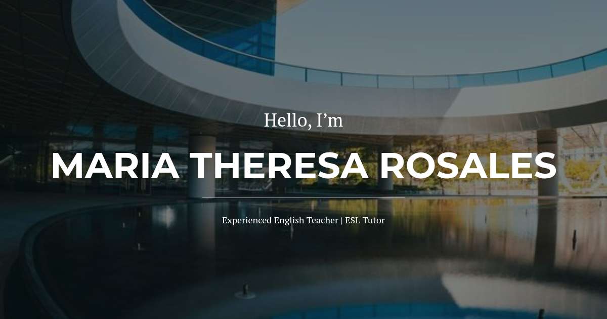 Mariea Rakes MARIA THERESA ROSALES