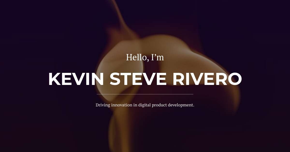 KEVIN STEVE RIVERO